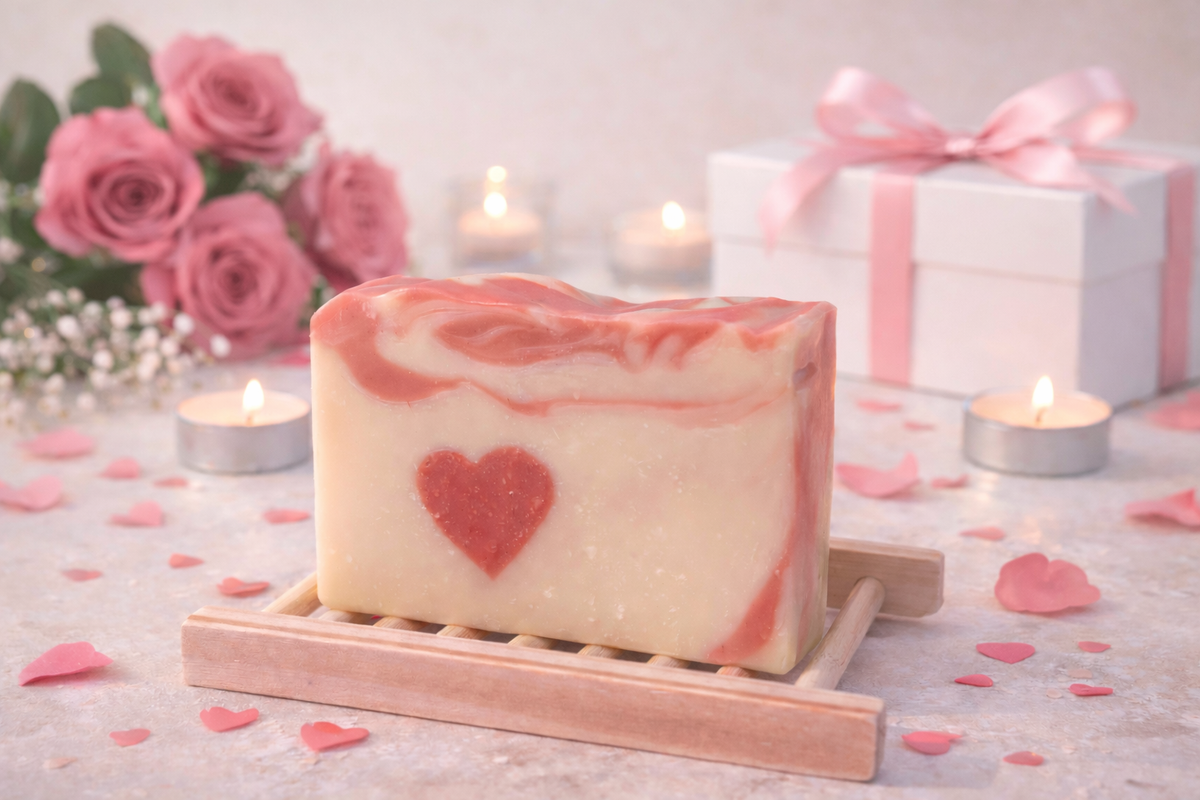 Schuimende Liefde - Valentijnszeep